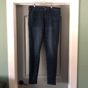 High rise super skinny jeans abercrombie and fitch